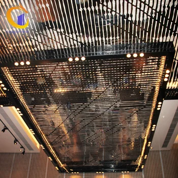 Restaurant Stainless Steel Hanging Decors Plafond Indoor Restaurant Stainless Steel Hanging