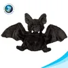 Custom bat plush toy EN71 soft cute halloween day gift cheap stuffed toy black bat plush