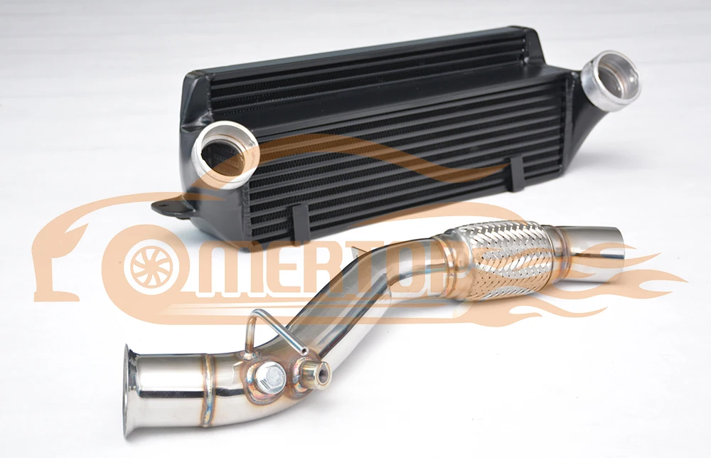 Downpipe+intercooler BMW E90 E91 E92 E93 120D 123D 320D ESeries N47 2.