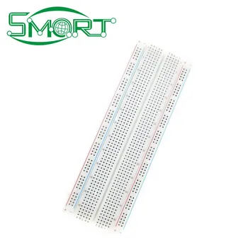 smart electronics breadboard 830 point solderless pcb bread board mbsmart electronics breadboard 830 point solderless pcb bread board mb 102 mb102 test develop diy