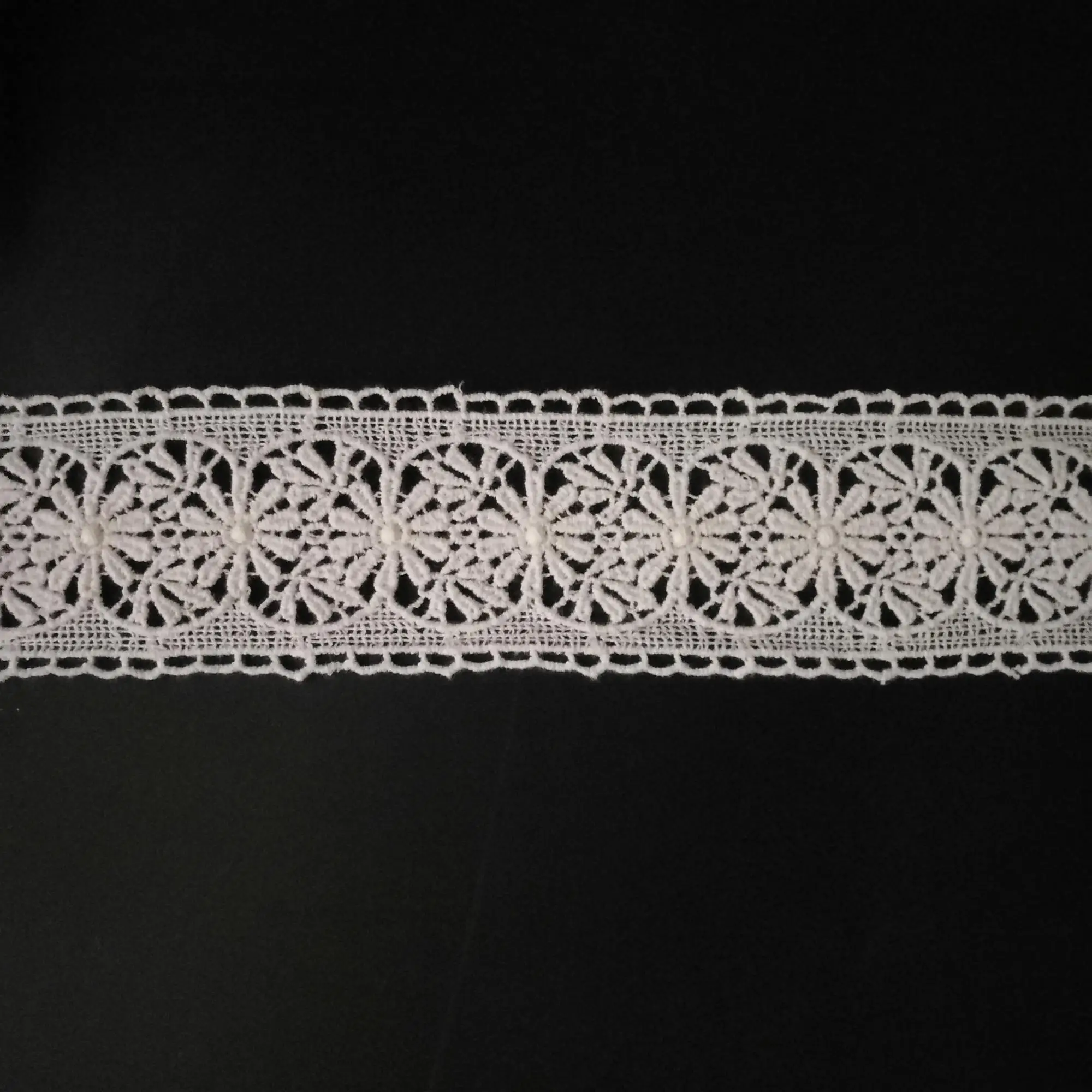 Italian Guipure Fancy Ivory Cord Lace