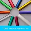 1.52*20m waterproof matte chrome car wrap vinyl film with air bubble channel car body sticker