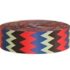 Factory direct sale strap cheap belt printed polyester webbing v shape 50mm width 1.2 mm thickness