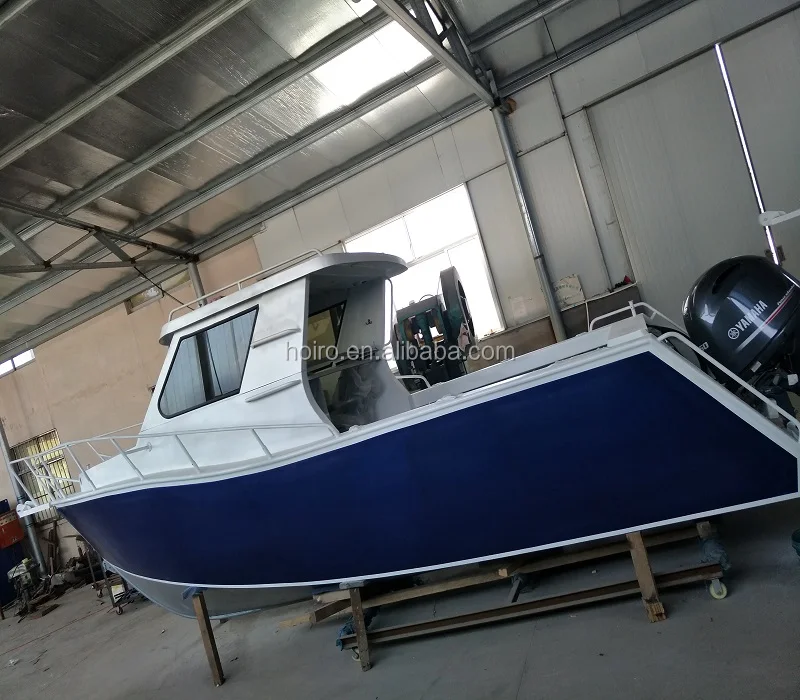 25ft Cabin Aluminum Fishing Boat