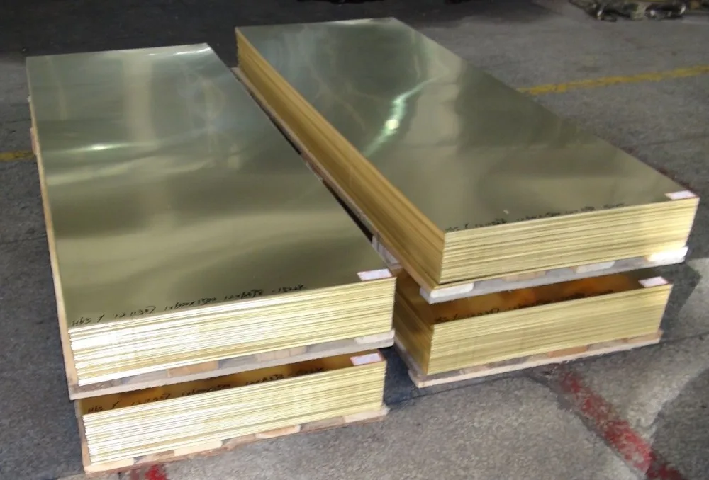 Engraved Brass Sheet 1mm 2mm 3mm H591 Cz120 C37000 Brass Sheet Price