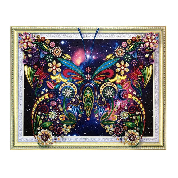 
High-quality canvas 5D DIY special-shaped DIY diamond painting 