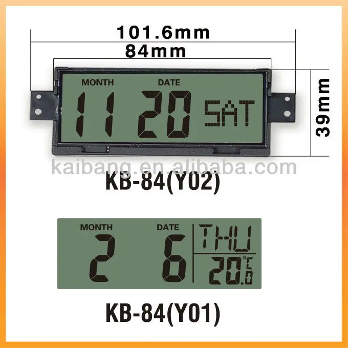 Monochrome Lcd Clock Display Buy Monochrome Lcd Display,Small Lcd