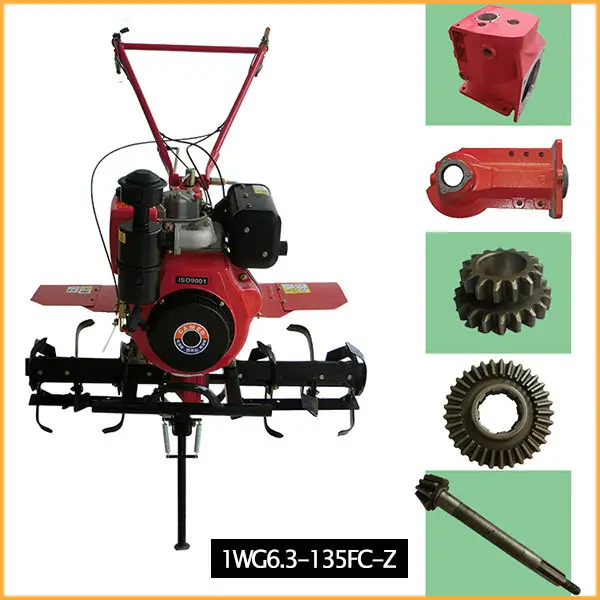 Aircooled Diesel Engine 9 Hp Power Tiller By Electric Start Buy