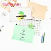 High Quality Promotion stationery Product custom cartoon kawaii colorful A5 silicone zipper design document file folder 498