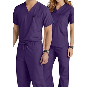 Hot Sale Doctor Uniforms Medical Nursing Scrubs Uniform Clinic Scrub Sets Short Sleeve Tops+Pants Uniform Hot Sale Doctor Uniforms Medical Nursing Scrubs Uniform Clinic Scrub Sets Short Sleeve Tops+Pants Uniform