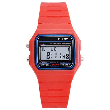 plastic digital watch