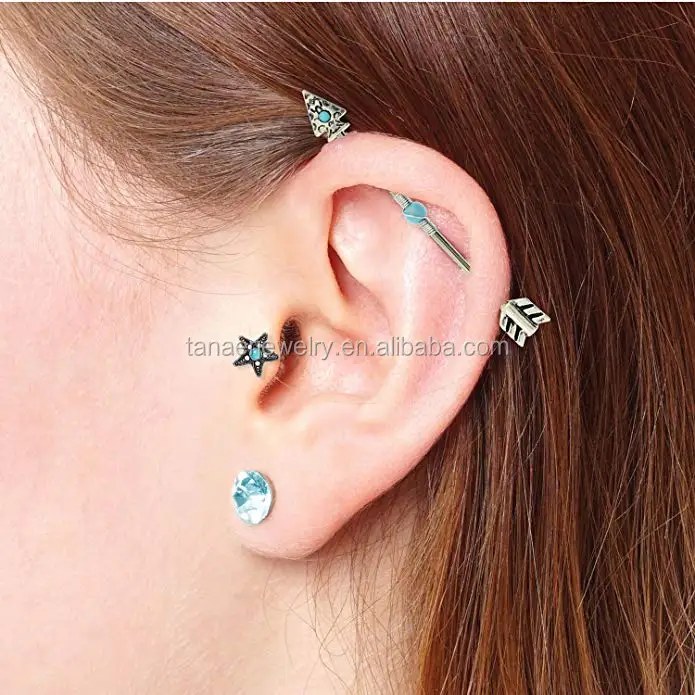 Shop 14k Gold Piercing Studs Earrings Rings  Charms  Two of Most