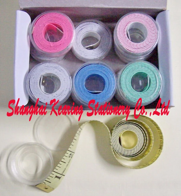 Chinese Manufacturer Fiber Glass Colourful Fabric Tape Measure / 150cm