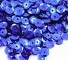 Wholesale Blue Round Cupped Sequins Sewing Craft Confetti Jumbo Pack For Sequin Shoes Sewing Wedding Dress Craft