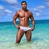 Hot sale elastic Lightness Swim trunks underwear men