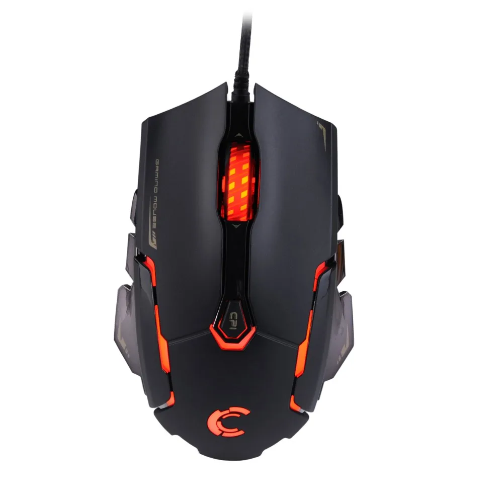 Wired Computer Hardware Micro Software Gaming Mouse with Avago 3050 Mouse Chip