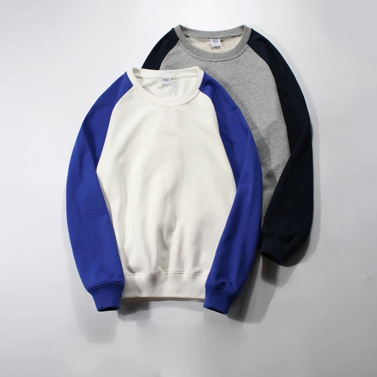 Raglan Sleeve Crewneck Sweatshirt Men - Buy Sweatshirt Men,Crewneck ...