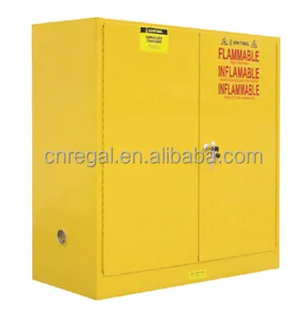 45 Gallon Yellow Flammable Chemical Explosion Proof Storage Safety