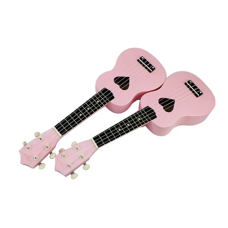 China Ukulele Manufacturers Wholesale Cheap Colorful Pink Ukulele With