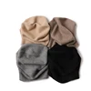Inner mongolian factory supply knitted winter warm women men 100% cashmere hat custom design lady pure cashmere knit beanie