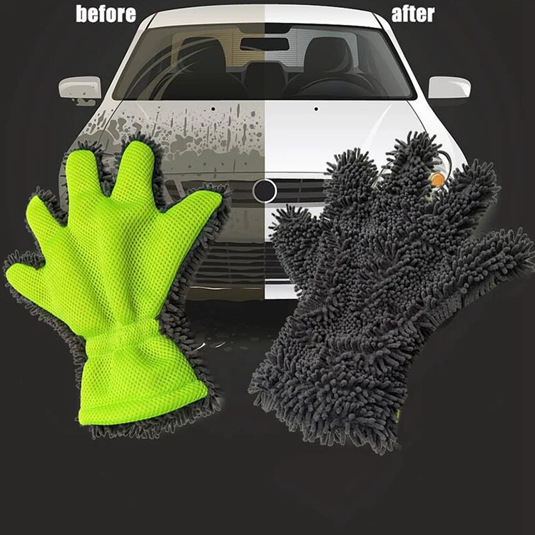 Washing Brush Cloth Car Cleaning Tools Car Wash Gloves Fine Wool