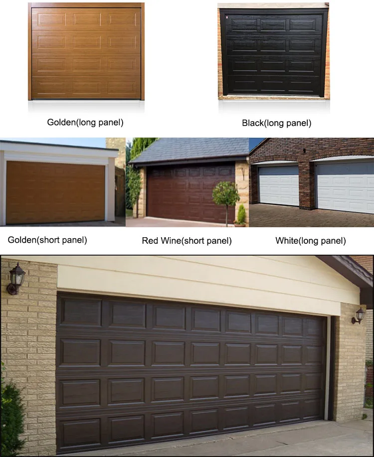 Best Selling Steel 8x7 Insulated Automatic Sectional Garage Entry Door Buy Automatic Garage