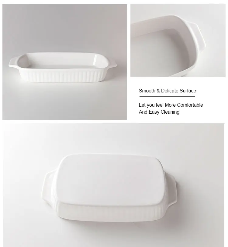 Rectangular Ceramic Back Plate Oven Safe Bake Plate Buy Back Plate,Oven Safe Back Plate,Back