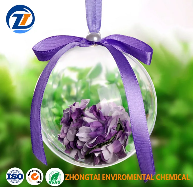 Cheap Openable Transparent Plastic Ball Christmas Sphere Ornament