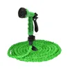 2019Hot sale better quality expandable garden hose with 8 function spray nozzle&plastic connectors