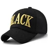 2016 New Style Fall Winter Warm Baseball Cap Men Women Casual Snapback Fashion Wool Hats Embroidery Letters Black Caps AA500