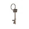 Zinc Alloy Metal Bottle Opener Mini Key Shaped Designer Key Chain