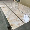 Polished Customized color Solid Surface Acrylic Translucent Faux Alabaster Stone Walling Tile