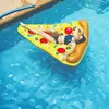 2018 new summer water adult toys air bed inflatable pizza pie float