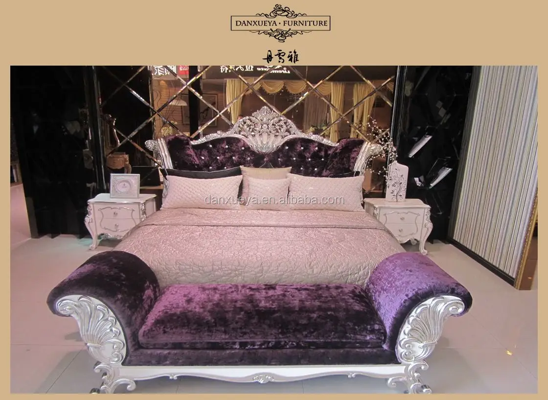 Antique Silver Bedroom Furniture King Size Solid Wood Bed View Teak Wood King Size Beds Dan Xue Ya Product Details From Foshan Danxueya Furniture