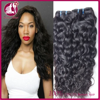 No Tangle No Shed Cambodian Hair Vendors Human Hair Water Wave