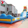 Sale Outdoor Offer Commercial Giant Double Lane Side Water Bouncer Clearance Inflatable Slide And Pool With Bouncer For Adult