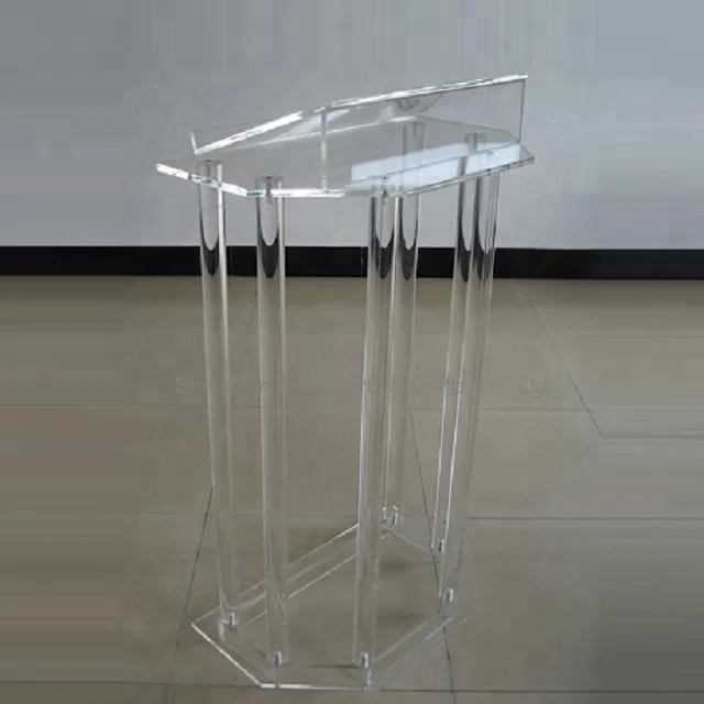 Clear Glass Pulpit For Church - Buy Glass Pulpit For Church,Pulpit For ...