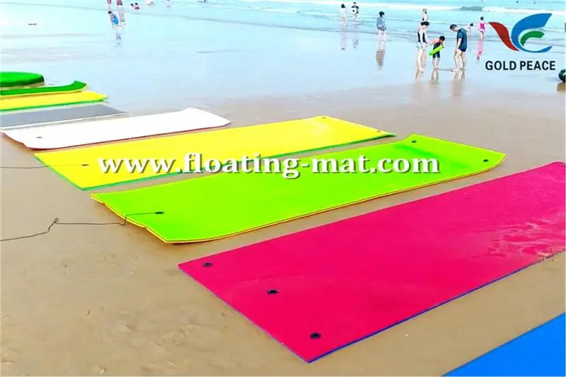 flat floating mat