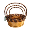 China direct factory wholesale nice handicraft works wicker gift basket