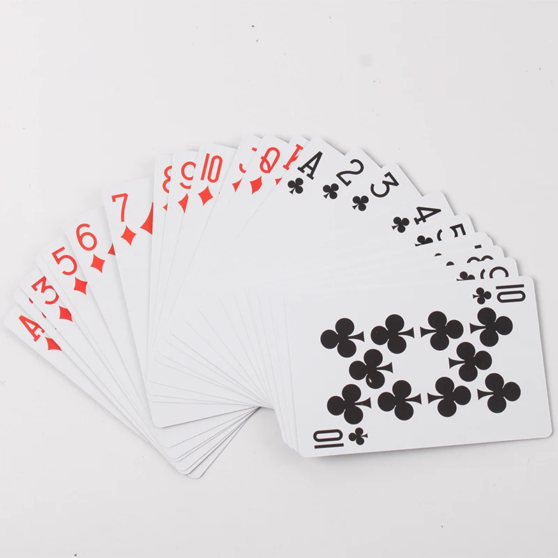 Customized Paper Printed Poker Cards Sets Multiple Size Playing Cards