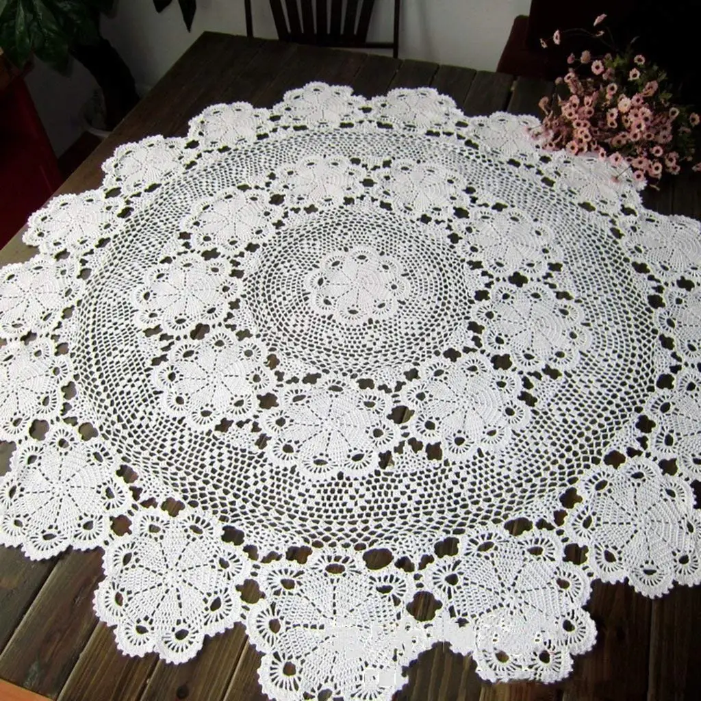 round lace tablecloth