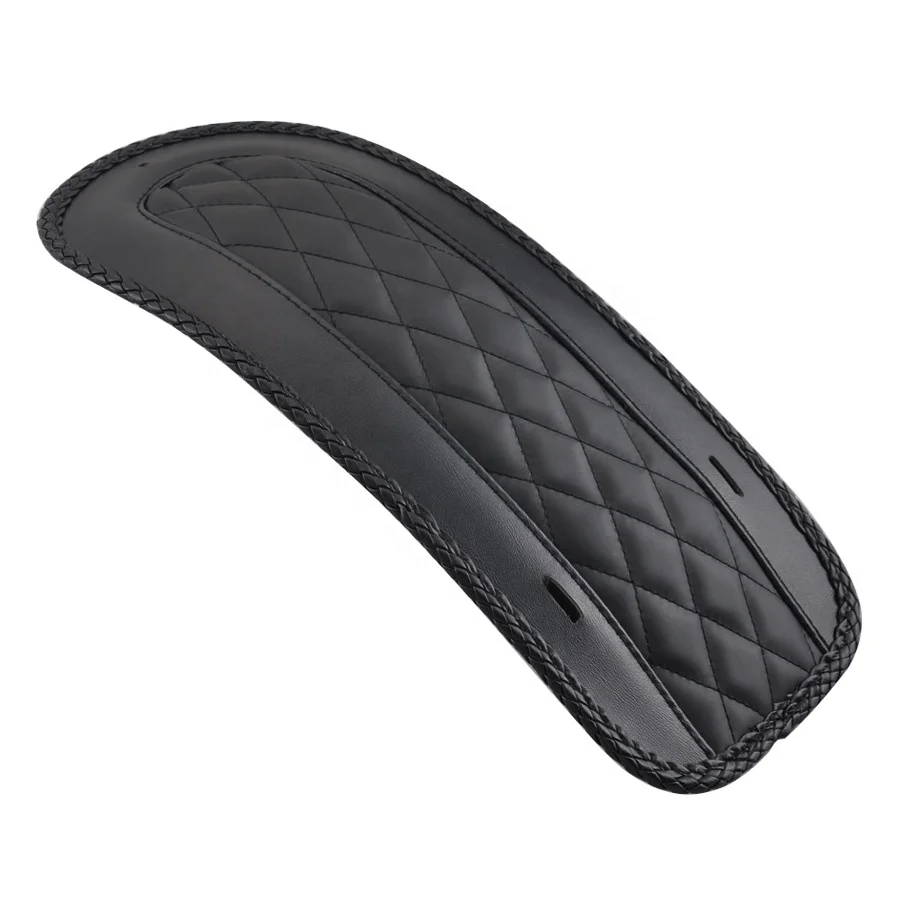 thumbnail interactive-video image 1 of 1 Pcs PU Rear Fender Bib Solo Seat Black For Harley Road Glide FLTRX 1 of 12