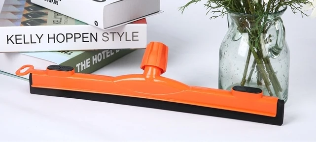 Good Quality Plastic Floor Wiper Squeegee With Cloth Container For Living Room Cleaning