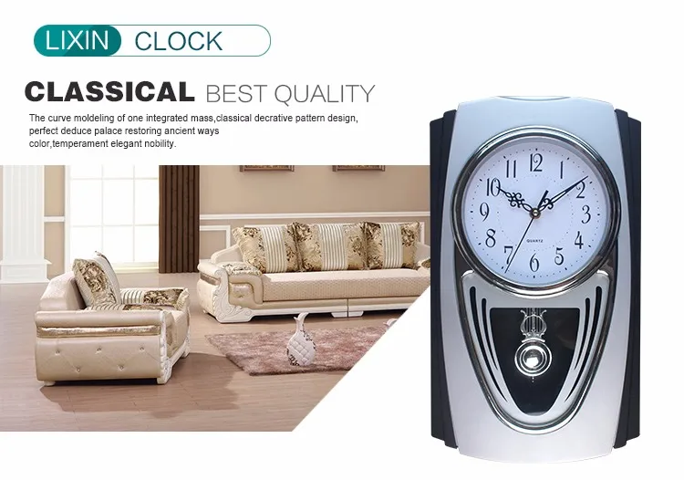 Decoracion Para El Hogar Moderno Reloj De Pared Del Pendulo Buy