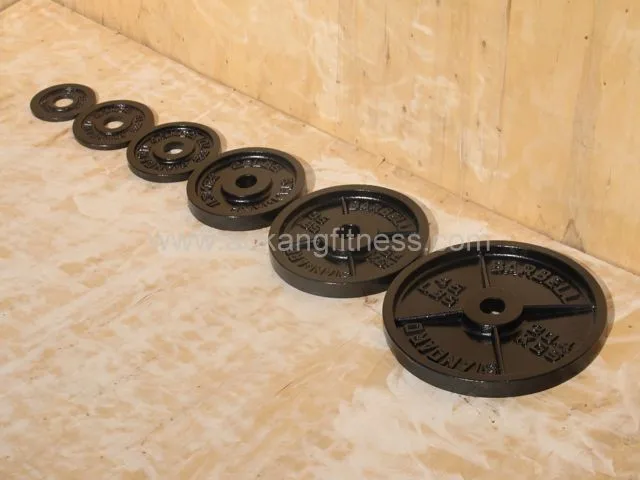 Cast Iron Weight Lifting Plates