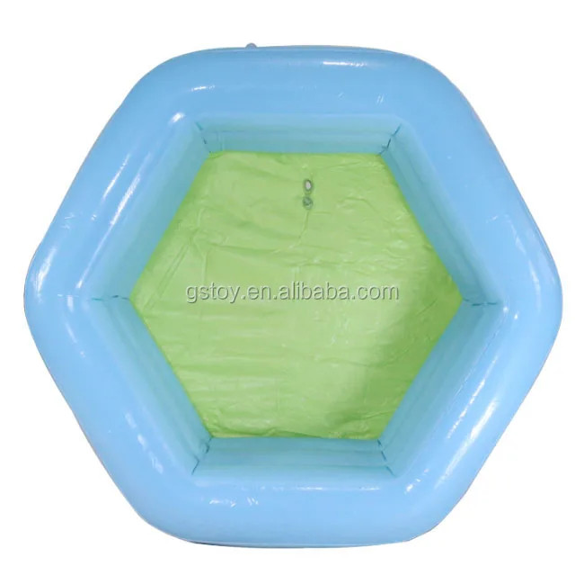 hexagon inflatable pool