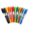 12 Colors Double Ended Permanent Art Drawing Markers Highlighter Pen Office