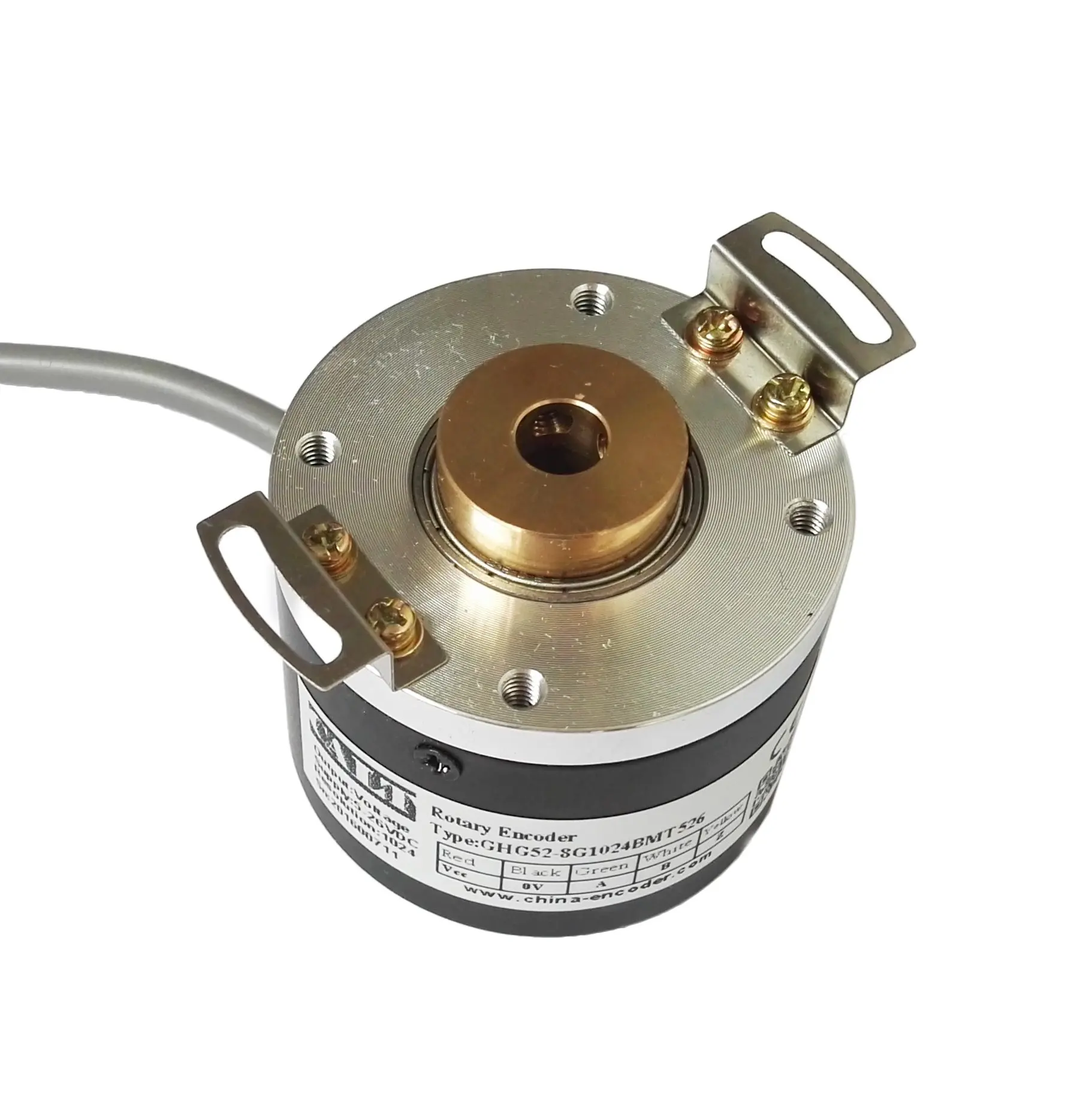 6mm Shaft Incremental Rotary Encoder-2500P//R Push Pull Output 5 to 26V