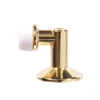 Brass Floor Mounted 90 Degree Angled Door Stop