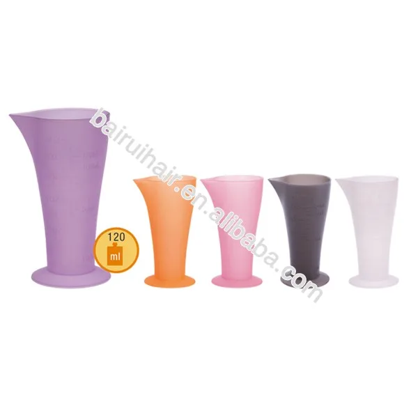 Wholesale Salon Clear Measuring Cups Hair Dye Measuring Cups Buy